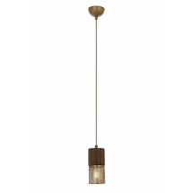 Avonni AV-60265-1E E27 Eskitme Kaplama Metal Ahşap Modern Avize
