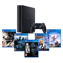 Sony Horizon Ce + Need For Speed + Ratchet And Clank + The Last Of Us Part 2 + Ghost Of Tsushima Playstation 4 500 GB Slim + 5 Oyun