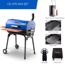 Guruss CG-075  Barbekü Tam Mangal Seti