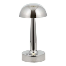 Avonni ML-64004-K Led Metal Pleksi Krom Kaplama 12cm Taşınabilir Masa Lambası