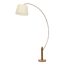 Avonni LM-9129-1E E27 Metal Kumaş Eskitme Kaplama 43x152cm Lambader