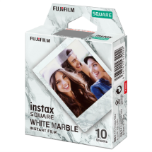 Fujifilm Instax Square White Marble 10'lu Kare Özel Film