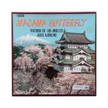 Puccini (3 Plak) 33' lük Plak Madama Butterfly