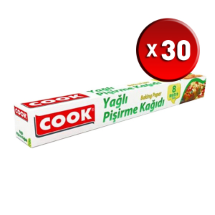 Cook 37 cm x 8 m 30 Adet Pişirme Kağıdı