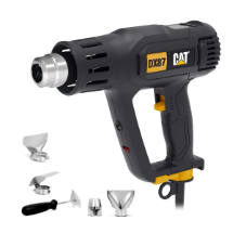 Cat DX87 Dijital Göstergeli Profesyonel Sıcak Hava Tabancası + 5 Adet Aksesuar