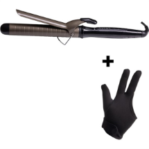 Ventoso Titanyum Kaplı Profesyonel 32MM Saç Maşası + Isıya Dayanıklı Eldiven