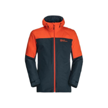 Jack Wolfskin 134462 Glaabach 3IN1 Wild Brier  Su Geçirmez Outdoor Mont