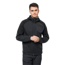 Jack Wolfskin 135404 Feldberg Hoody M phantom  Softshell Erkek Ceket