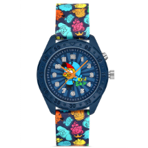 Miniflak KS9469-2 Kral Şakir (Mavi - Işıklı) Çocuk Kol Saati