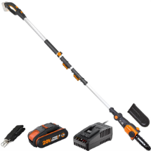 Worx WG349E Li-ion Akülü Teleskobik Saplı Zincirli Dal Budama