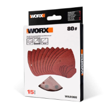 Worx WA2066 15li Cırtlı Universal Mouse Zımpara Kâğıdı Seti