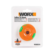 Worx WA0014 2.0mm x 6metre Duble Helix Spiral Burgulu Yedek Misina