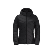 Jack Wolfskin 136055 Tundra Down Hoody Black  Kadın Outdoor Montu