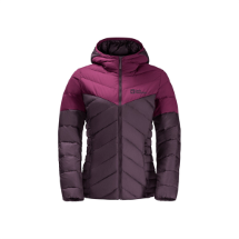 Jack Wolfskin 136055 Tundra Down Hoody Grapevine  Kadın Outdoor Montu