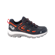 Jack Wolfskin 137124 Vojo Texapore Low Night Blue/Red  Çocuk Outdoor Ayakkabı