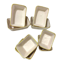 Cosiness COS8SET1 Seramik 8 Parça Çerezlik & Sosluk Set