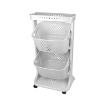 Cosiness CS4703 İki Katlı Tekerlekli  Sebzelik & Meyvelik Organizer