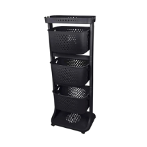 Cosiness CS4901 Üç Katlı Tekerlekli  Sebzelik & Meyvelik Organizer