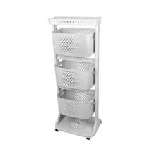 Cosiness CS4903 Üç Katlı Tekerlekli  Sebzelik & Meyvelik Organizer