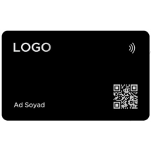 Trowas Siyah Dijital Kartvizit