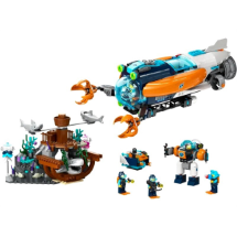 Lego 60379 LSC60379 City Derin Deniz Keşif Denizaltısı 842 Parça Oyuncak Yapım Seti