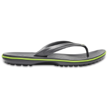 Crocs CR11033-0A1 Crocs Crocband Gri  Flip Terlik