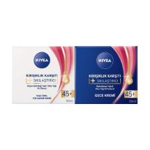 Nivea Sıkılaştırıcı Yaş 45+ Gündüz Gece 2'li Yüz Bakım Kremi