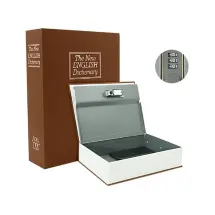 Mühlen Secret Safe 265 Kitap Şekli Gizli Şifreli Para Kasası