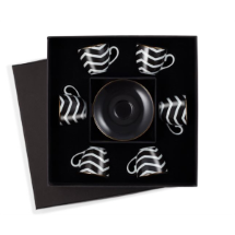 Selamlique STCC0174 6'lı Zigzag  Fincan Seti