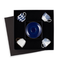 Selamlique STC77076 4'lü Karışık  Fincan Seti