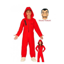 Kostümce La Casa De Papel 11-12Y Kostüm