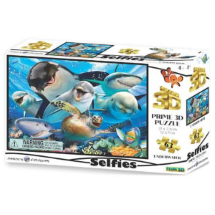 Prime 3D Okyanusta Selfie 63 Parça Puzzle