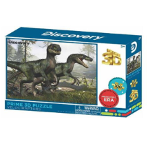 Prime 3D Velociraptor 100 Parça Puzzle