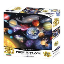 Prime 3D Güneş Sistemi 150 Parça Puzzle
