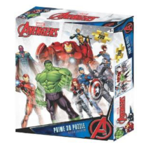 Prime 3D Avengers 200 Parça Puzzle