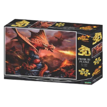 Prime 3D Fire Dragon 500 Parça Yetişkin Puzzle 