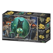 Prime 3D Sihirli Kediler 500 Parça Yetişkin Puzzle 