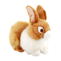 Animals of the world 23 cm Açık Kahve Tavşan Peluş Oyuncak