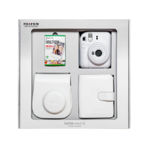Fujifilm Instax Mini 12 Clay White Bundle Box Fotoğraf Makinesi