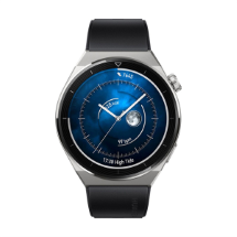 Huawei Watch GT 3 Pro 46mm Titanyum Kasa Siyah Kauçuk Kayış Akıllı Saat