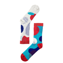 The Socks Company Soyut Desenli 36-40 Beden Kadın Soket Çorap