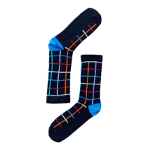 The Socks Company Izgara Desenli 36-40 Beden Kadın Soket Çorap