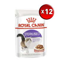 Royal Canin Sterilised Gravy Pouch 85 gr 12'li Kısırlaştırılmış Kedi Maması