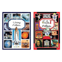 Mandolin Uzay Atlası + Sanat Atlası Kitap Seti