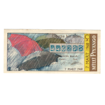 Milli Piyango Bileti    7 Mart 1968 (Ç)
