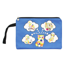 Farilya Tasarım FR0658 Kedinin Rüyası Baskılı Nubuk  Clutch