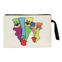 Farilya Tasarım FR0652 İki Surat Baskılı Keten Tablet Kılıfı Tablet Kılıfı