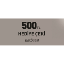 saat&saat 500 TL Dijital Hediye Çeki