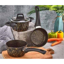 Polo Chef GS114S-ESO Granit 4 Parça  Sosluk Set