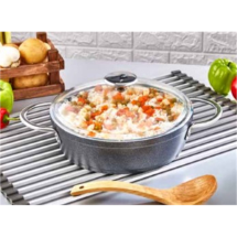 Polo Chef GE126-GLB Granit Ezme 26 Cm Basık Tencere